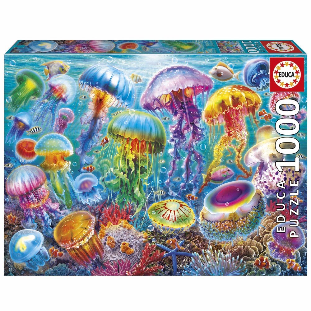 Puzzle 1000 Piezas Medusas EDUCA Borras