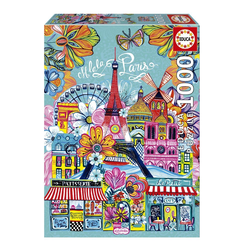 Puzzle 1000 Paris Educa-Borras Imagen principal del producto