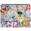 Puzzle 1000 Piezas Collage de Viajes Educa Borras