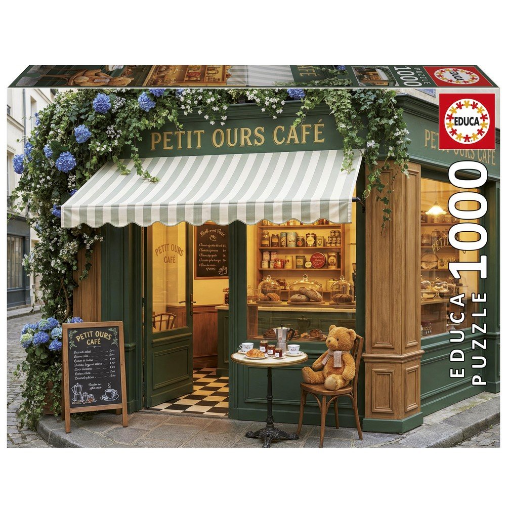 Puzzle 1000 El Café del Osito Educa-Borras Imagen principal del producto