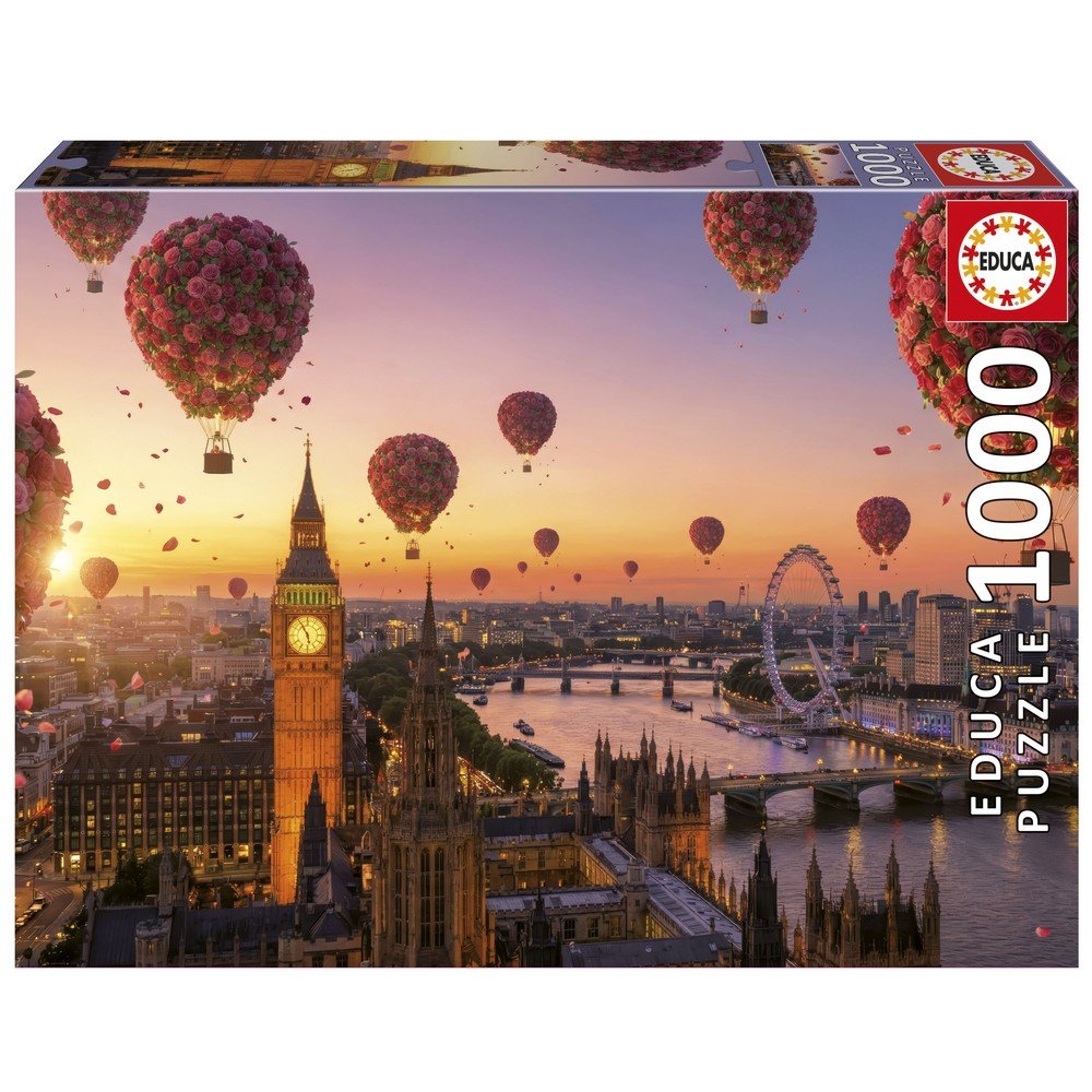 Puzzle 1000 Londres en Flor EDUCA-BORRAS Imagen principal del producto