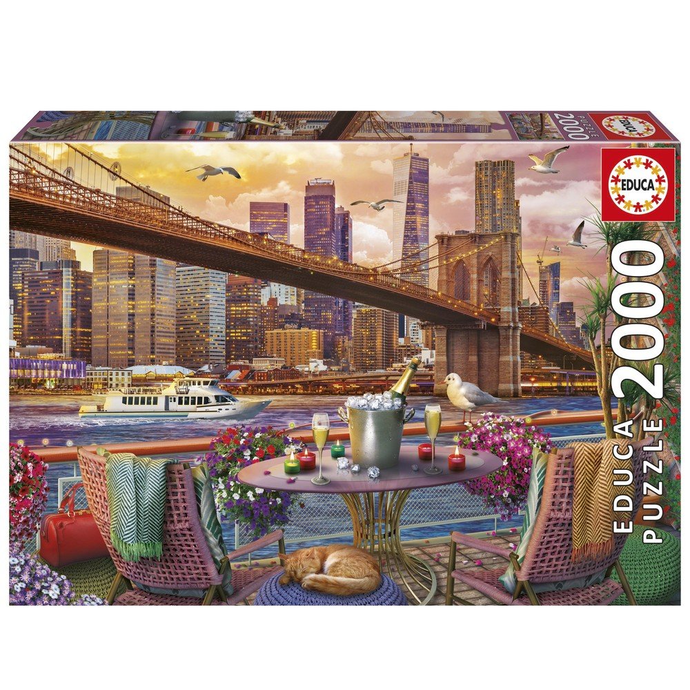 Puzzle 2000 Romance en NY EDUCA-BORRAS Imagen principal del producto