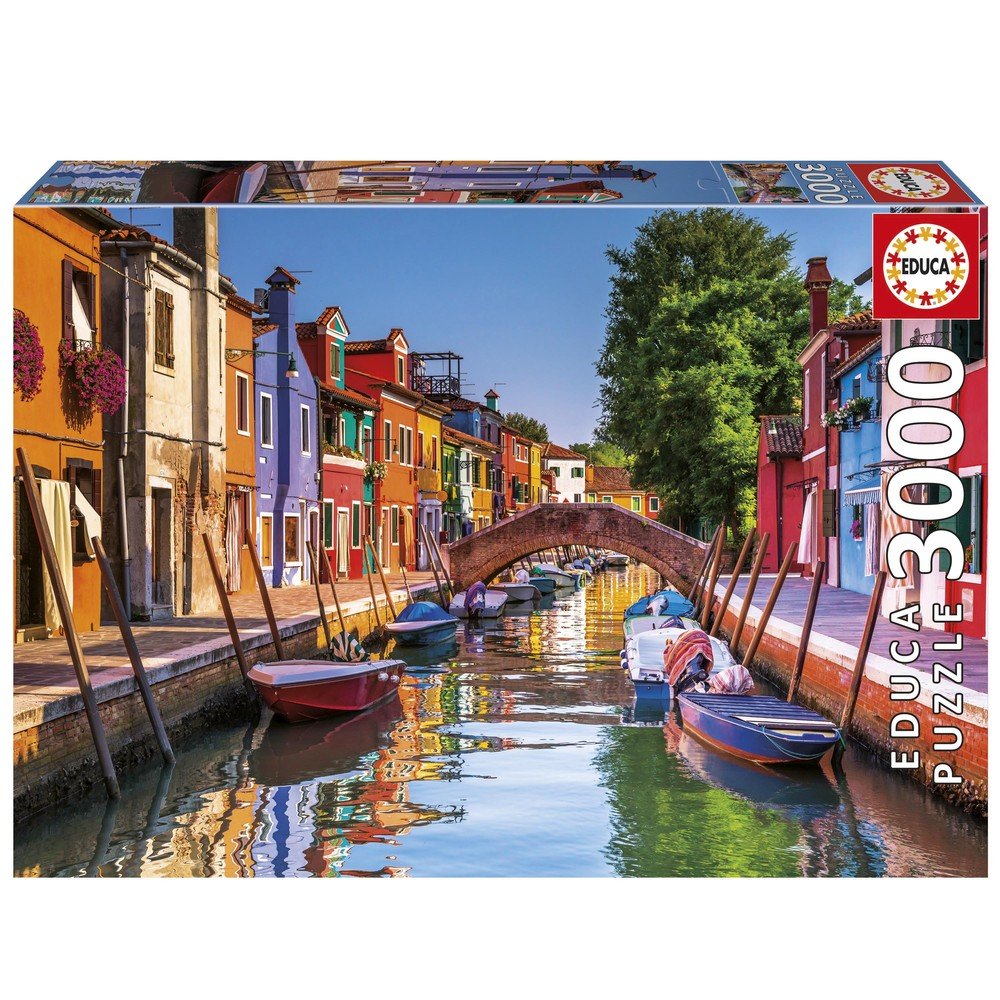 Puzzle 3000 Burano EDUCA-BORRAS