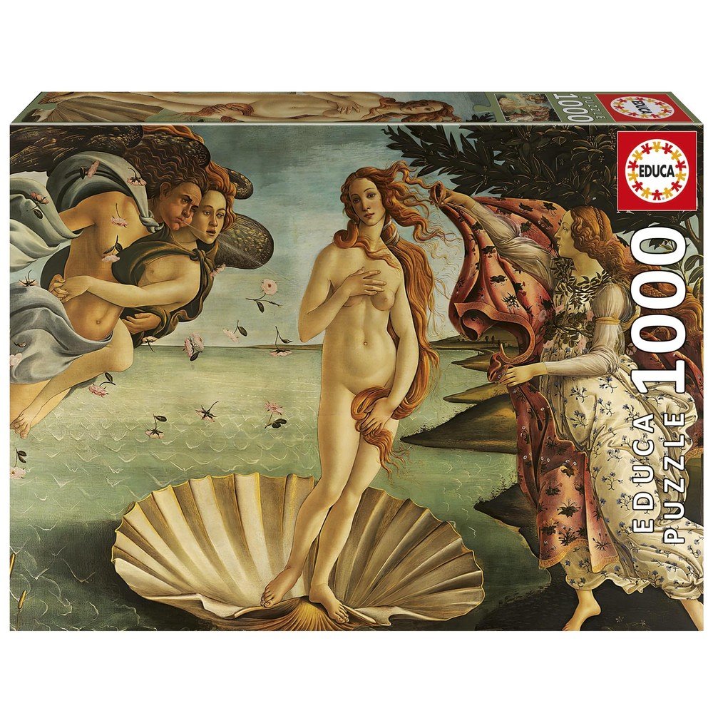 Puzzle 1000 El Nacimiento de Venus Educa-Borras Imagen principal del producto