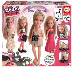 Juego de Manualidades My Model Doll Influencer Educa Borras