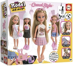 Juego de Manualidades Educa Borras My Model Doll Casual Style