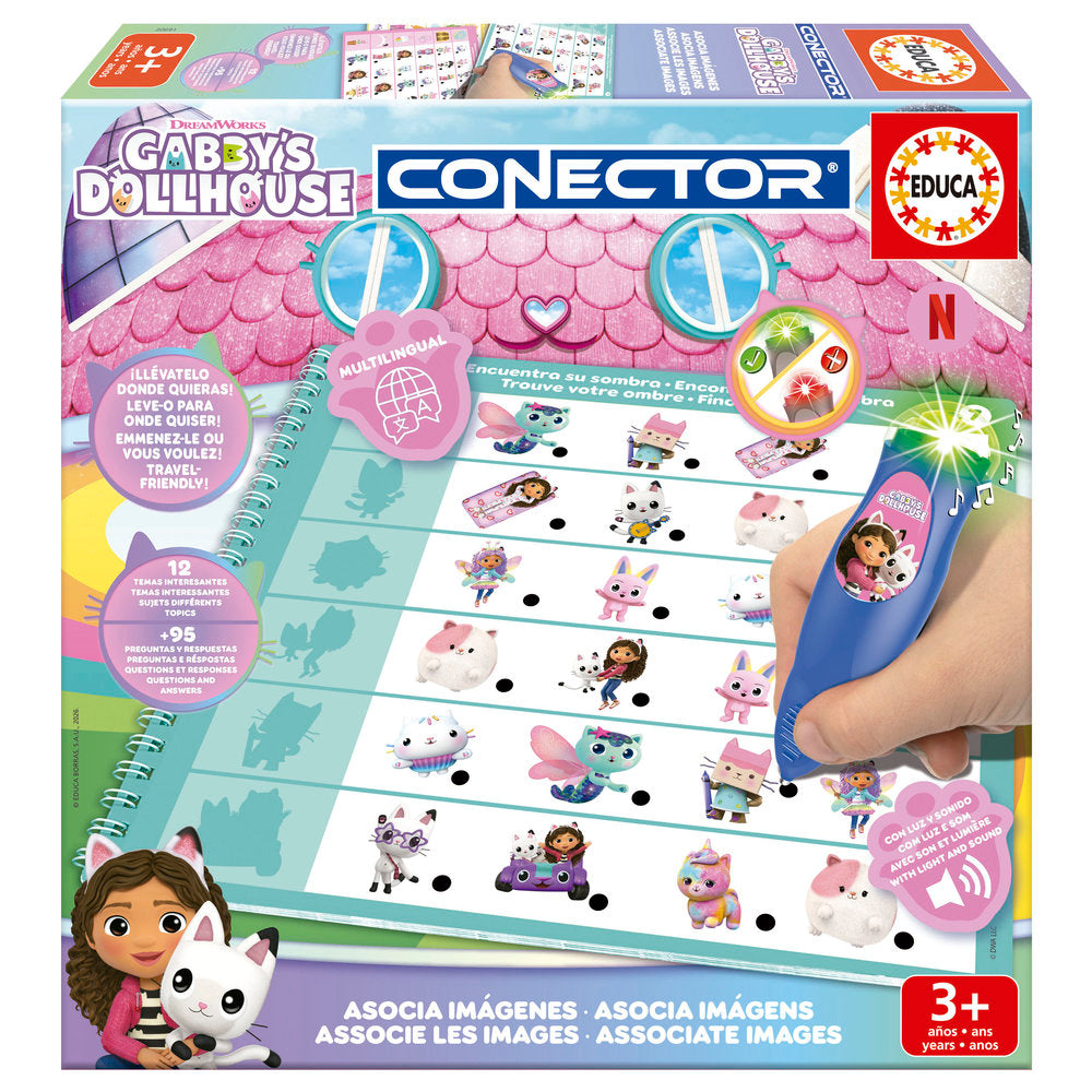 Puzzle Conector Gabby's Doll House Educa Borrás