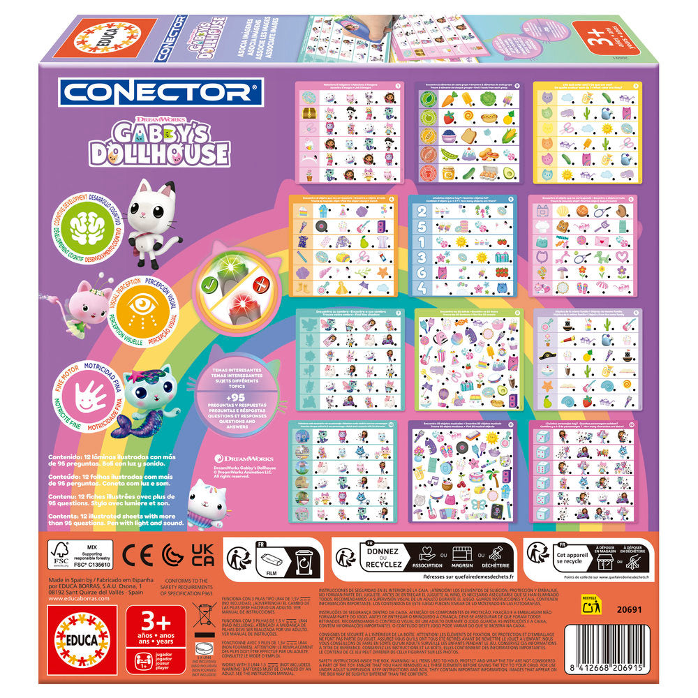 Puzzle Conector Gabby's Doll House Educa Borrás