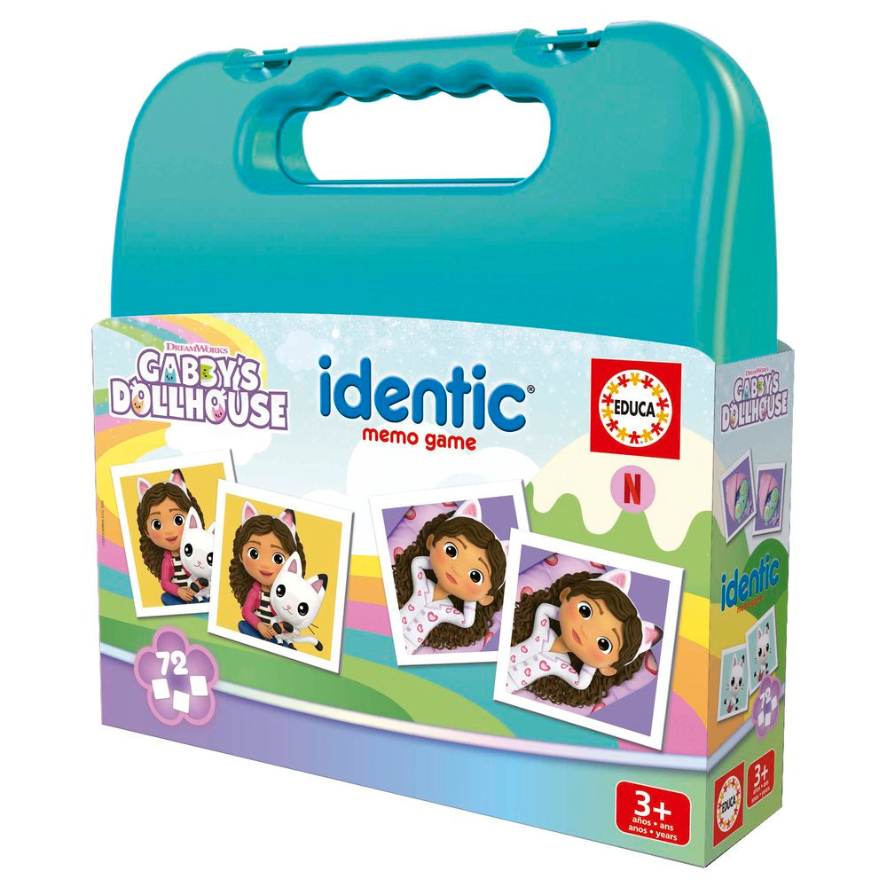 Juego Identic Memo Gabbys Dollhouse Maleta EDUCA BORRAS