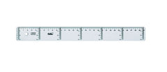 REGLA 30CM GRADUADA TRANSPARENTE CAJA 20 UDS | 20 UNIDADES | (SAFTA BASICO)