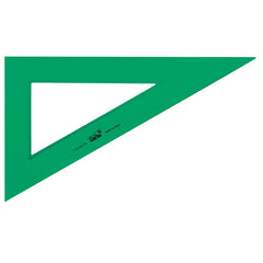 CARTABON 25CM SIN GRADUAR VERDE TRANSPARENTE CAJA 20 UDS | 20 UNIDADES | (SAFTA BASICO)