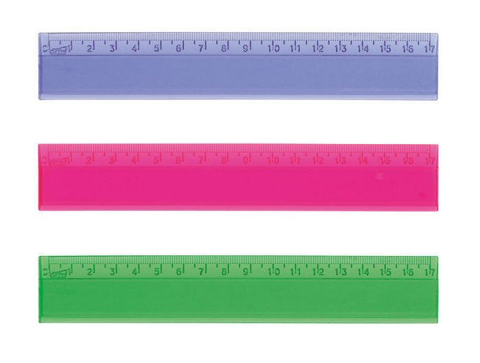 Regla 17 cm surtida SAFTA
