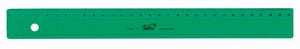REGLA CRISTAL VERDE SAFTA 30CM | 20 UNIDADES | (SAFTA BASICO) Imagen secundaria del producto