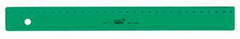 REGLA CRISTAL VERDE SAFTA 30CM | 20 UNIDADES | (SAFTA BASICO)