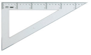 CARTABON GRADUADO 30CM TRANSPARENTE CAJA 20 UDS | 20 UNIDADES | (SAFTA BASICO)