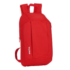 MINI MOCHILA BOLSILLO VERTICAL ROJO | SAFTA, S,A,