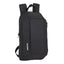 MINI MOCHILA BOLSILLO VERTICAL NEGRO | SAFTA, S,A,
