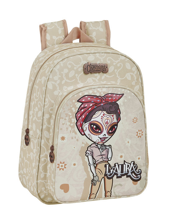Mochila infantil Ad. Carro Catrinas Laura Safta