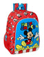 Mochila Adaptable a Carro Mickey Mouse Happy Smiles SAFTA