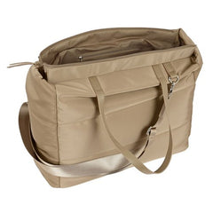 👜 BOLSO PORTÁTIL CON BOLSILLO 14,1'' MOOS CÁPSULA CAMEL 💻✨