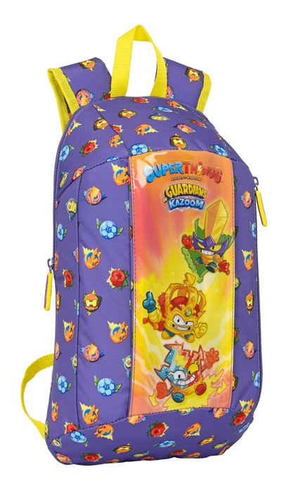 Mochila Mini con Cremallera Vertical SuperThings Guardians of Kazoom SAFTA