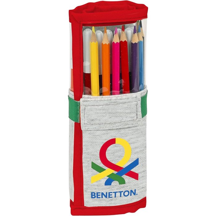 Plumier Enrollable 27 Piezas Benetton Pop SAFTA