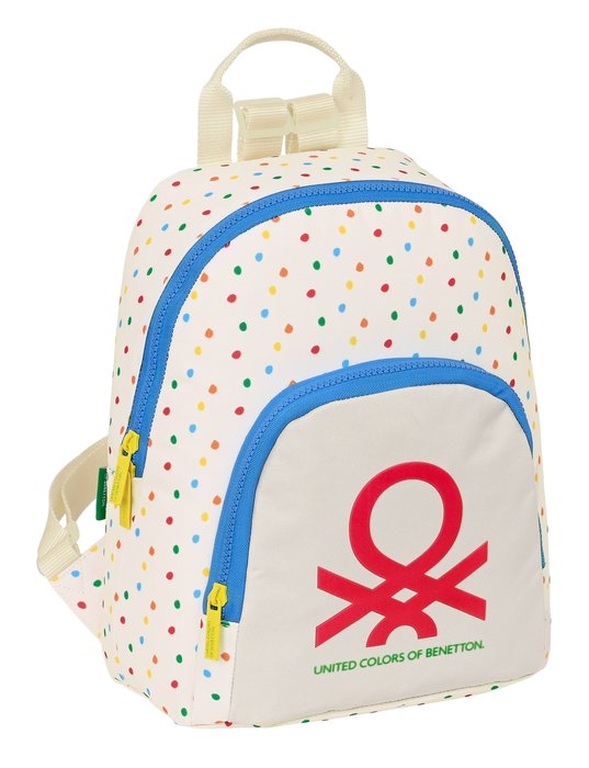 Mini mochila Benetton Topitos 25x30x13cm Safta