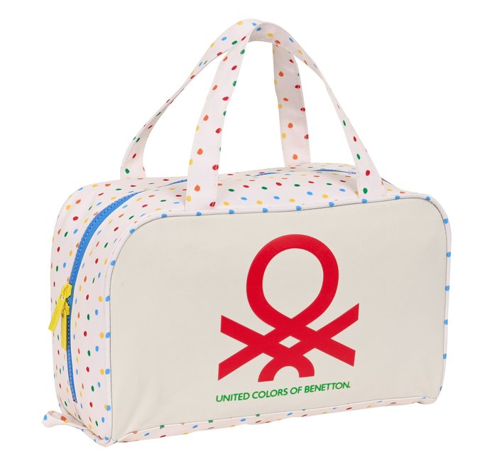 Neceser rectangular Benetton Topitos 31x14x19 cm SAFTA