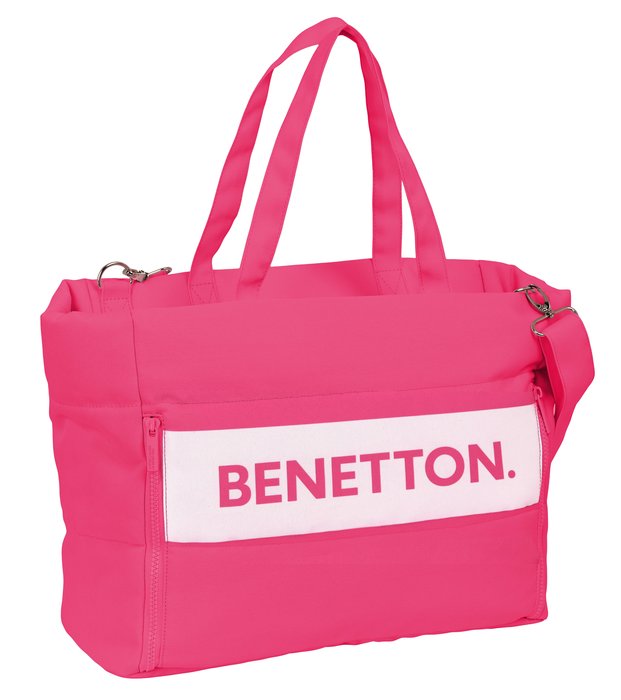 Bolsa con bolsillo para portátil 14,1" Benetton Raspberries SAFTA Imagen principal del producto