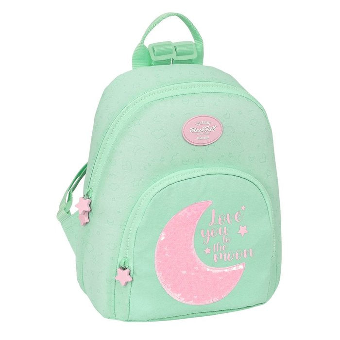MINI MOCHILA RECICLADO BLACKFIT8 MOON | SAFTA, S,A,
