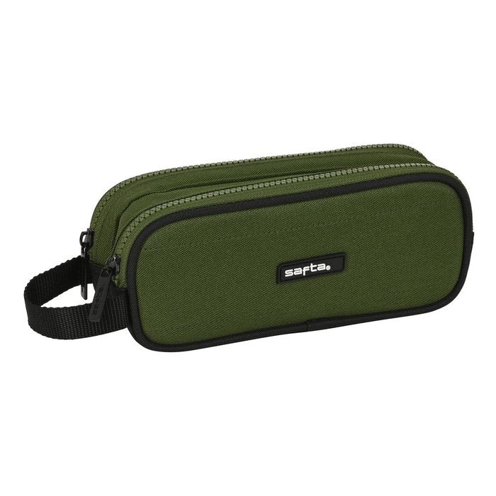 Portatodo doble Safta Dark Forest 21x8x6cm
