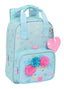 Mochila infantil adaptable asas reciclado Glowlab Kids Cute Doll 20x28x8 cm SAFTA