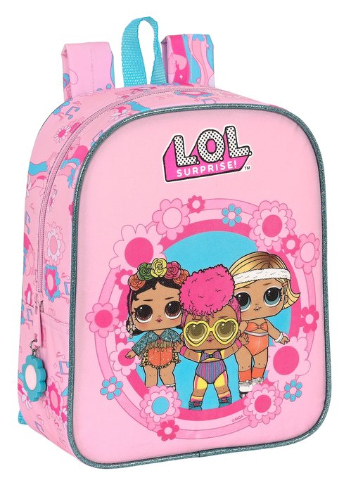Mochila Guardería Adaptable Carro Lol Surprise Glo Girl Safta Imagen principal del producto