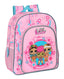 Mochila Junior Adaptable Carro Lol Surprise Glow Girl 32x38x12cm Marca Safta
