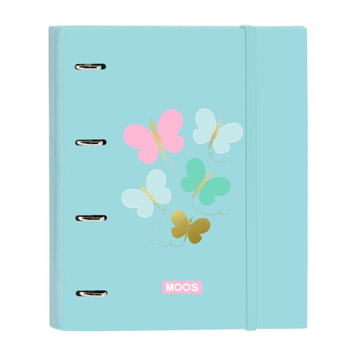 Carpeta 4 Anillas 35 mm Recambio A4 100 H. Moos Butterflies Imagen principal del producto