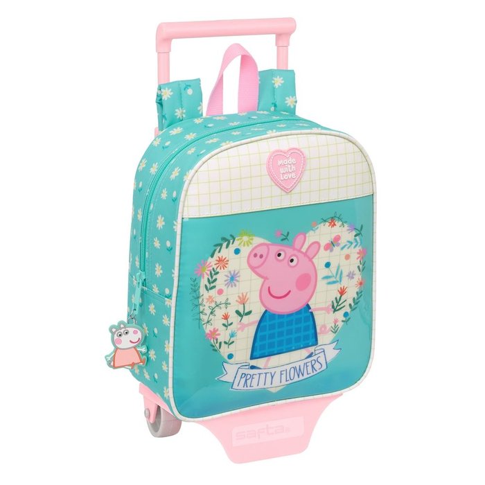 Mochila Peppa Pig Pretty Flowers 22x27x10 cm SAFTA Imagen principal del producto