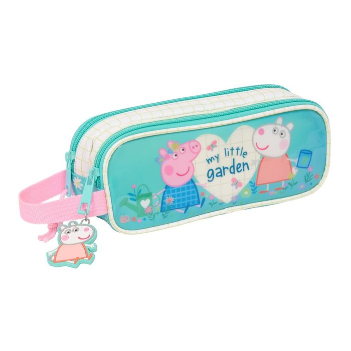PORTATODO DOBLE PEPPA PIG PRETTY FLOWERS | SAFTA, S,A, Imagen principal del producto