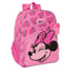 Mochila de 33 cm adaptable Carro Minnie Mouse Loving SAFTA