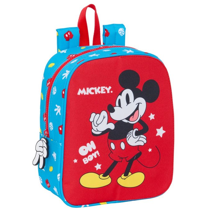 Mochila Guardería Adaptable Carro Intercambiable Mickey Mouse Fantastic SAFTA Imagen principal del producto