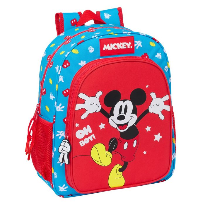 Mochila junior adaptable carro Mickey Mouse Fantastic SAFTA Imagen principal del producto