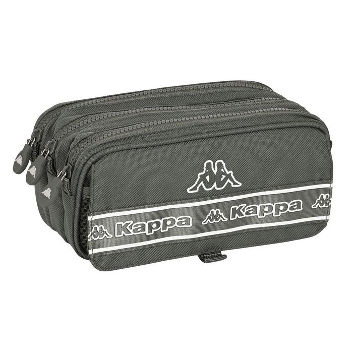 Portatodo triple Big Kappa Basics Gris SAFTA