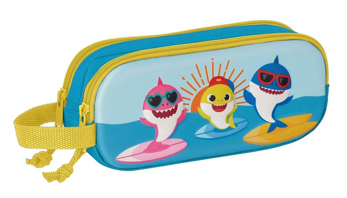 Portatodo doble 3D Baby Shark Safta Imagen principal del producto