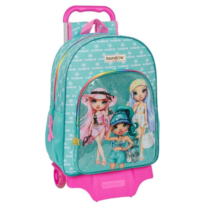 Mochila Rainbow High Paradise Safta 180+Carro 33x42x14 cm Imagen principal del producto