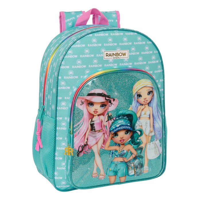 Mochila de 33 cm adaptable con carro Rainbow High Paradise SAFTA Imagen principal del producto