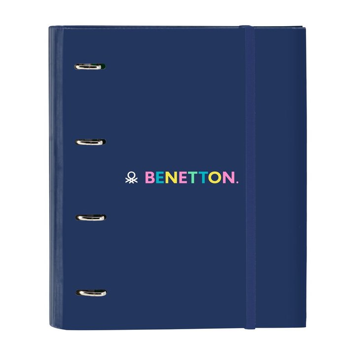 Carpeta 4 Anillas 35mm Recambio A4 Benetton Cool Marca Safta