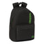 Mochila para Portátil 14,1 Kappa Black Safta