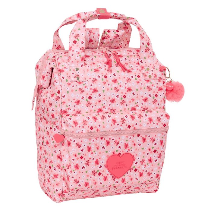 Mochila con asas para portátil 13 VMB In Bloom SAFTA