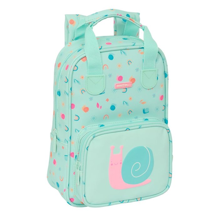 Mochila infantil con asas fácil limpieza Safta preescolar Caracol Imagen principal del producto