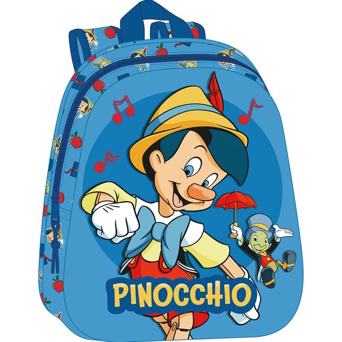 Mochila 3D Pinocchio SAFTA Imagen principal del producto