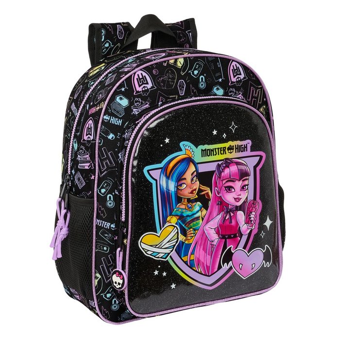 Mochila Junior Adaptable Carro Monster High Safta